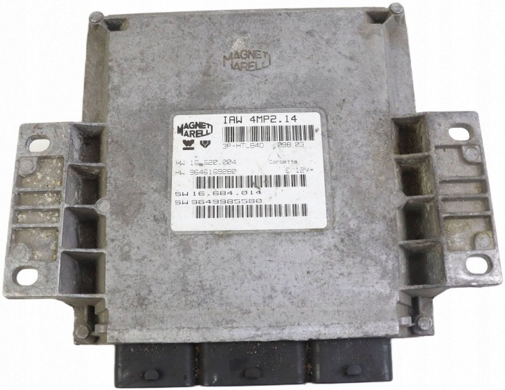 PEUGEOT 607 modul Bedienteil DES MOTORS 2.2 9646169280 9649985580 IAW4MP2.14