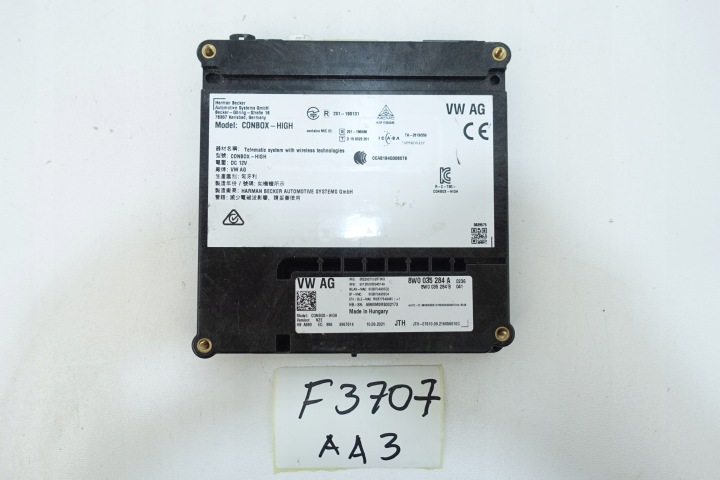 VW AUDI SKODA SEAT Module Unité de contrôle WEZWANIA POMOCY SOS CON-BOX 8W0035284A