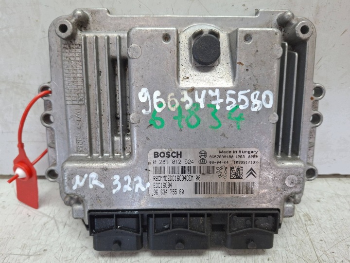 Bedienteil DES MOTORS 0281012524 9663475580 9657699480 CITROEN PEUGEOT 1.4 HDI