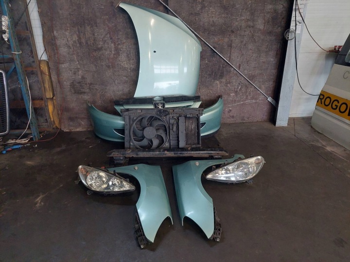 completo Anteriore PEUGEOT 307 e LQAD cofano Paraurti parafanghi FANALE FARO