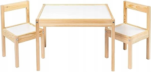 IKEA LATT Столик дитячий і 2 стільця Дерево — фото 10