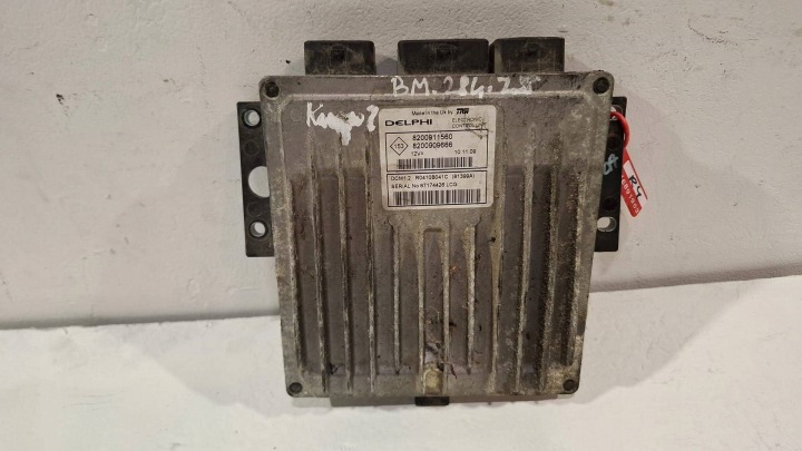 Unité de contrôle Moteur Ordinateur 8200911560 8200909666 Renault Kangoo 1.5 DCI