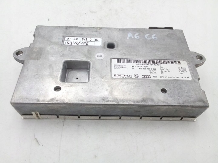 Audi A6 C6 modul riadiaca jednotka MMI 4F0910729Q
