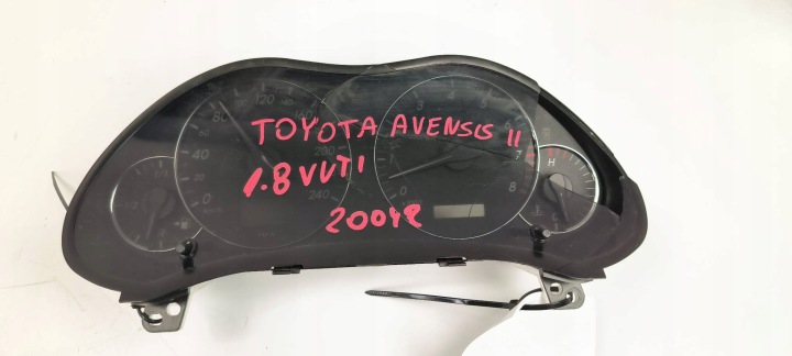 dials clock 83800-05531 TOYOTA AVENSIS