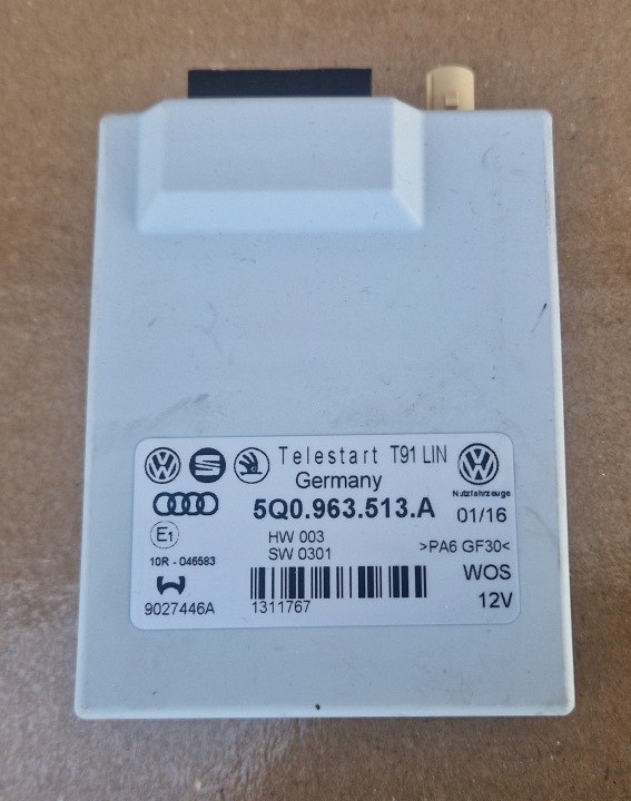 control unit WEBASTA 5Q0963513A VW SKODA original