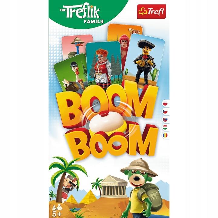 Boom Boom Сім'я Трефликів гра 02122 Trefl — фото 3