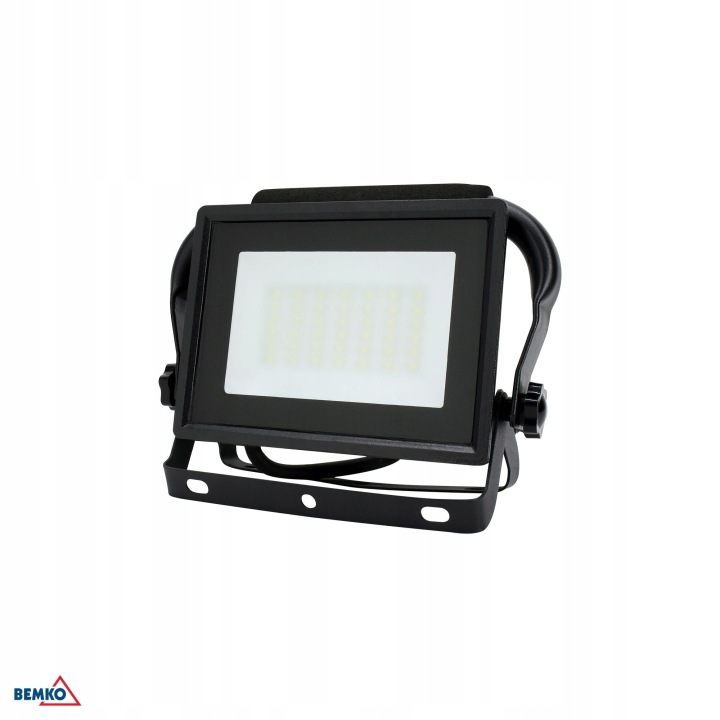 Led reflektor Smd Kastel 2 30W 6500K 2550LM IP65 černý 1.5M přenosný