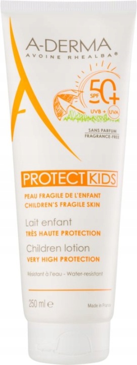 A-DERMA Protect Молочко для дітей SPF50+ 250 мл — фото 3