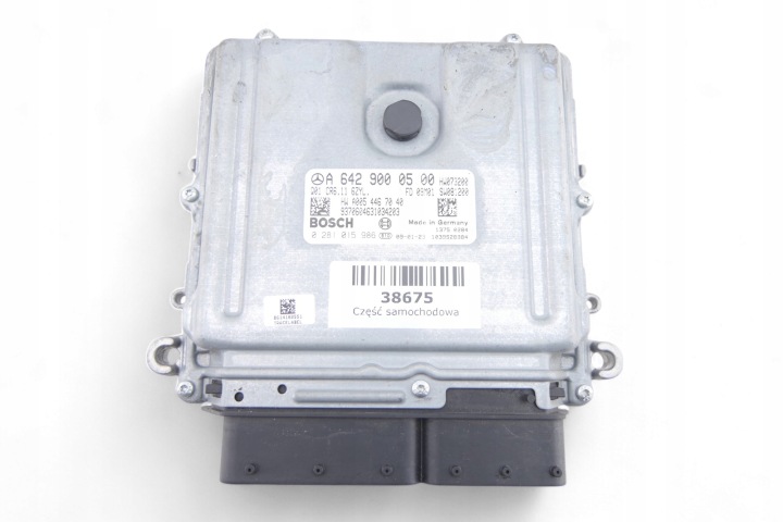 Bedienteil DES MOTORS ECU MERCEDES W204 3.0 CDI A6429000500 0281015986