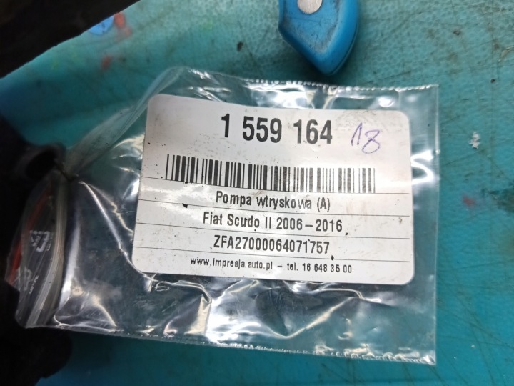 FIAT SCUDO II PLAMP 06- 9683623780 5WS40019 2.0 JTD 9