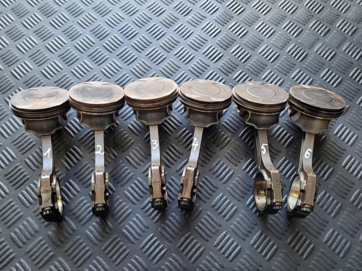 142-T5C pistone Biella FORD F150 12 XII XLT 09-14 5.0 V8 COYOTE