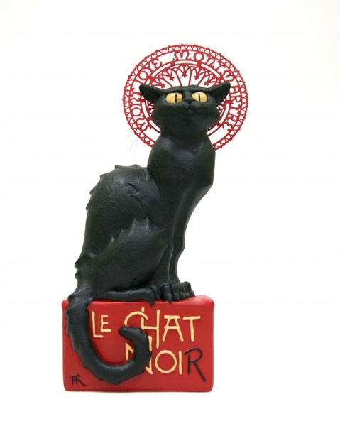 Parastone Postava Černá Kočka Le Chat Noir Steinlen