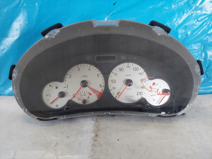 quadro strumenti TACHIMETRO contagiri OROLOGIO PEUGEOT 206 CC 1.6 B 9648837180