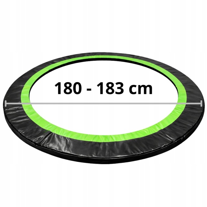 Захист Пружин для батута LEAN SPRING PAD Чорна 180-183 см 6FT — фото 6