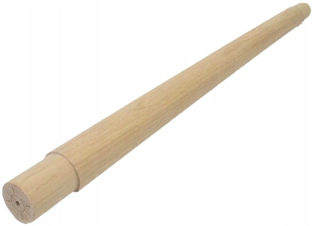 Střed Dřevěného Sloupku Dubový Válec 42,4 S Čepy, Surový, Nelakovaný