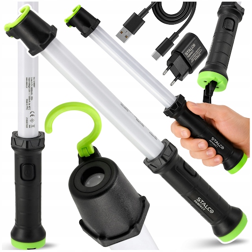 Pracovní Svítilna Led Bateriová Lampa 450LM 5W Dílenská Stalco Perfektní