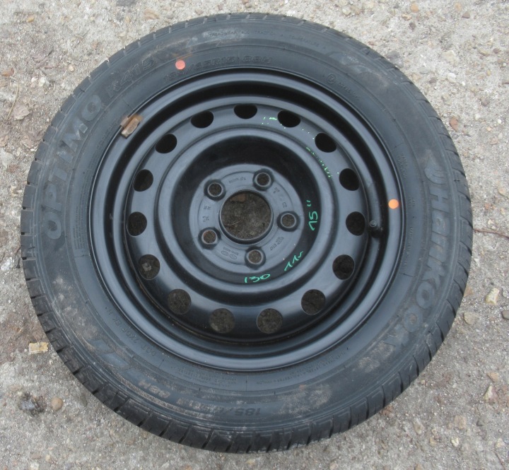 HYUNDAI I30 1.6 CRDI 11R CUSCINETTO TENDICINGHIA Ruota di scorta 185/65R15
