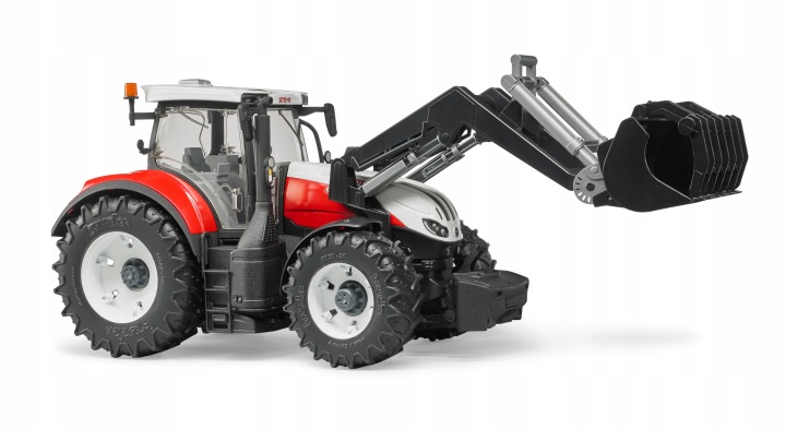 BRUDER 03181 трактор трактор STEYR 6300 TERRUS CVT з навантажувачем фронтальним — фото 2