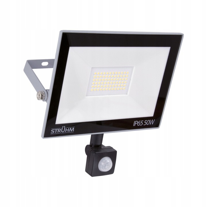 Led reflektor s pohybovým senzorem Kroma S 50W 6200K IP65 šedý