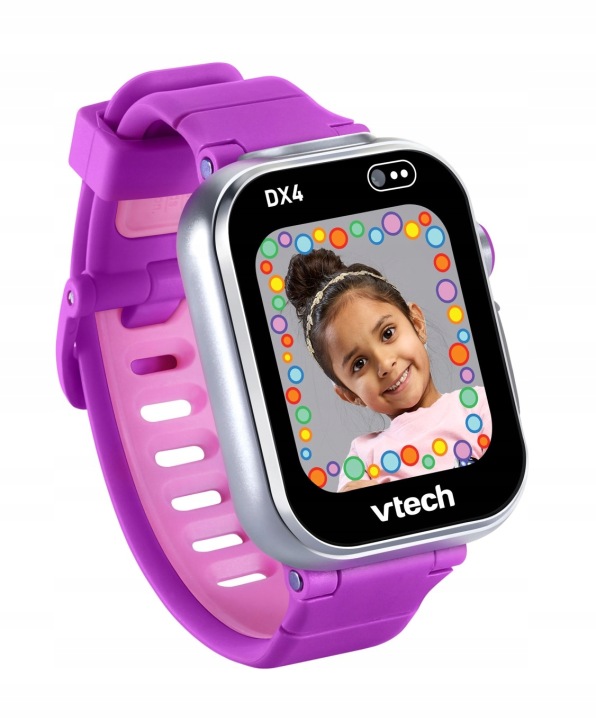VTECH KidiZoom Смарт-годинник DX4 Годинник електронний фіолетовий