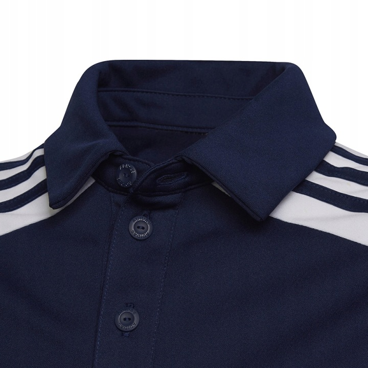 Футболка для дітей ADIDAS SQUADRA 21 POLO темно-синя HC6274 р. 116 см — фото 11