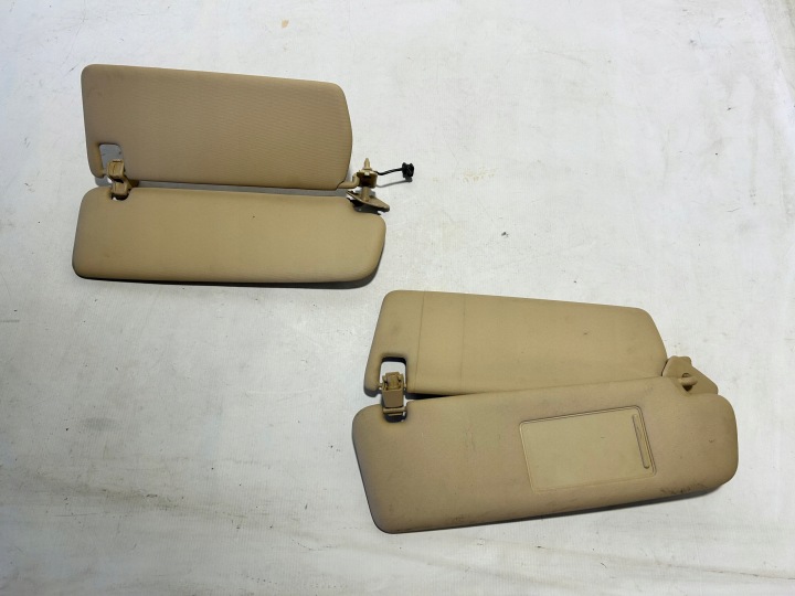visors covers PRZECIWSLONECZNE PODWOJNE VW VOLKSWAGEN TOUAREG 7L