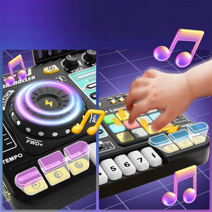 DJ KID консоль міксер DJ для дітей контролер BLUETOOTH мікрофон іграшка — фото 4