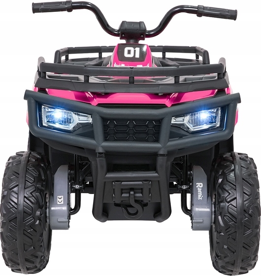 QUAD ATV транспортний засіб на акумулятор 24 В сила 800 Вт амортизатори пульт — фото 2