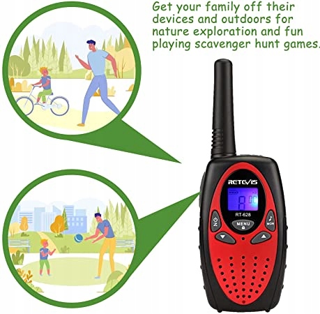 Retevis RT628 Walkie Talkie для дітей PMR446 8 каналів VOX Подарунки — фото 4