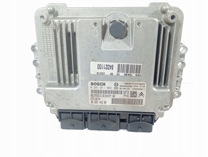 Peugeot 307 02-09 computer control unit of the engine OE 9659342280
