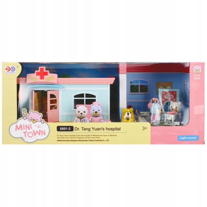 Будиночок B/ з Аксесуари 53x22x21 Mc Ведмедик Лікарня Wb 12 Mega Creative