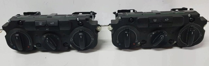 VW SKODA AUDI PANEL Centralina CLIMATIZZATORE ARIA CONDIZIONATA BOCCHETTE OE 3C2820045A