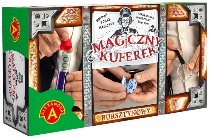 025774 ALEXANDERMAGIC скринька бурштинова