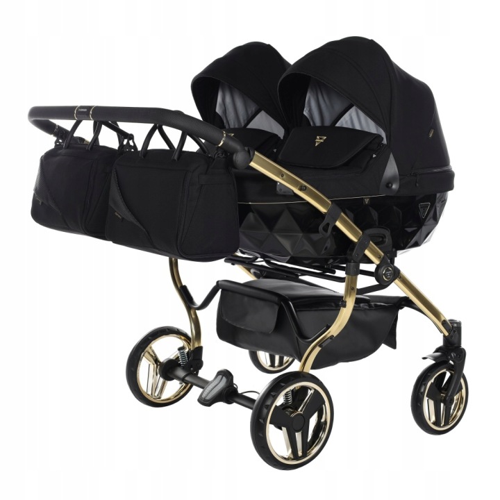 Візок для двійні 2 в 1 JUNAMA DIAMOND S-LINE DUO — фото 3