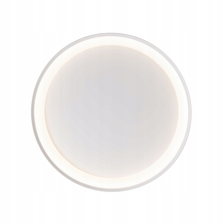 Stropní Svítidlo bílý minimalistický kulatý 48 cm 3000K Maxlight