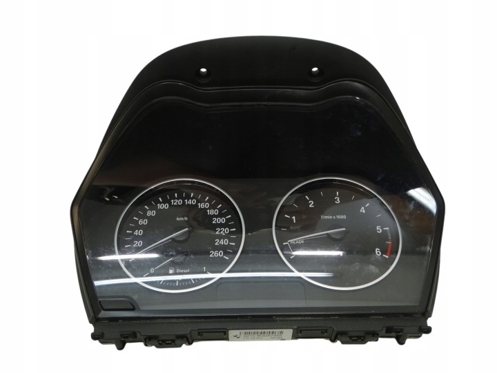 Instruments tachymètre compte tours Horloge montre tableau bord BMW F20 2.0D 2013R. 6210-9287455 174TYS.KM