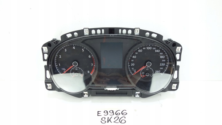 VW GOLF VII 5G 2012- OROLOGIO quadro strumenti TACHIMETRO contagiri 78452KM 5G1920740D
