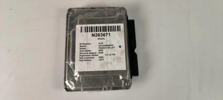Ordinateur Moteur ECU 038906019KE 1.9 TDI VOLKSWAGEN PASSAT B5 LIFT