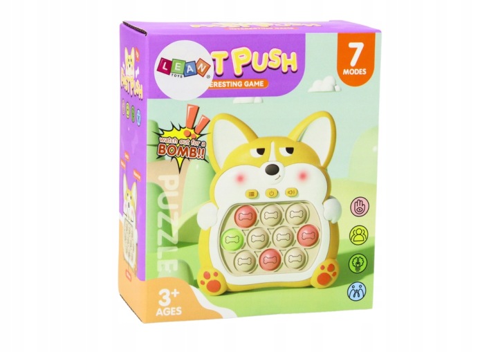 Гра на спритність лисичка фіолетова Lean Toys 145x125 мм — фото 3
