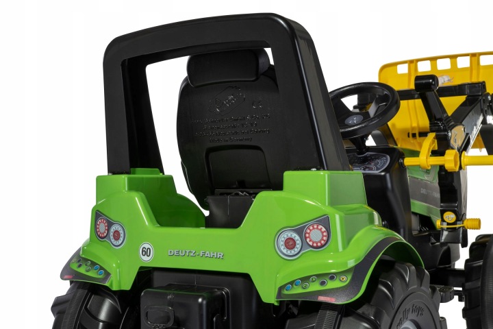Rolly Toys трактор на педалях Deutz Agrotron 7250 TTV із зарядним пристроєм 146 см — фото 12
