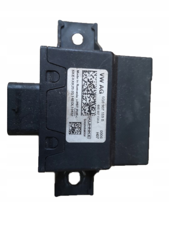 AUDI VW control unit DZWIEKU of the engine 5G0907159B