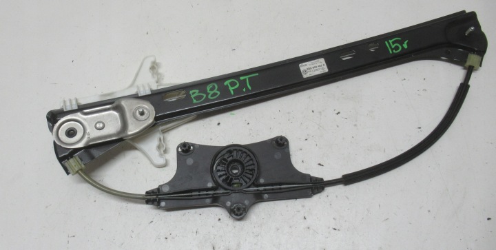 VW PASSAT B8 15R mechanism window regulator right rear part 3G9839462A