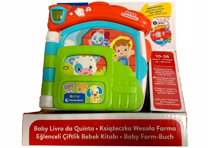 Clementoni 17652 Baby Книжечка Ферма — фото 4