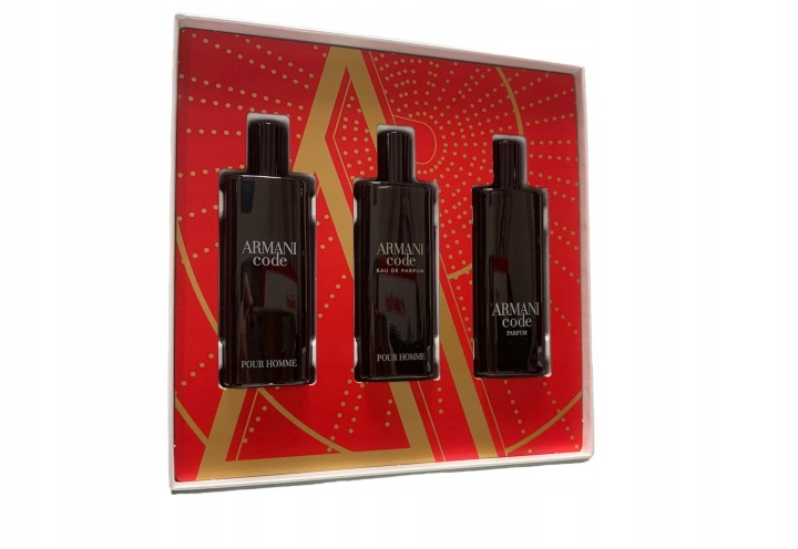 giorgio armani armani code parfum ekstrakt perfum 15 ml   zestaw  