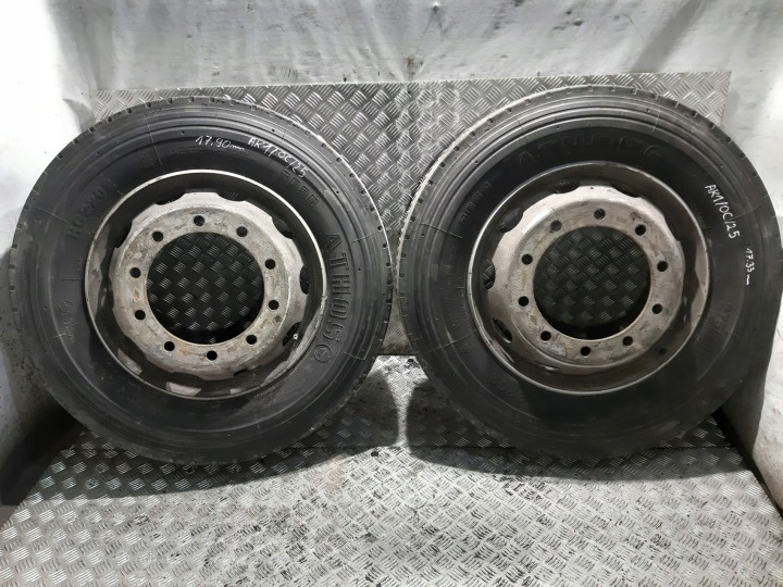 kotači felge 2x gume CIEZAROWE ATHOS HG2202 275/70 R22.5 2024r