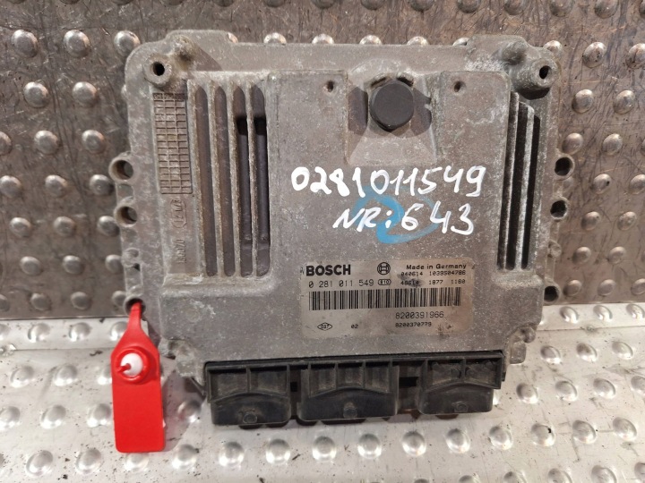 Ordinateur 0281011549 8200391966 8200370779 RENAULT MEGANE SCENIC II 1.5 DCI