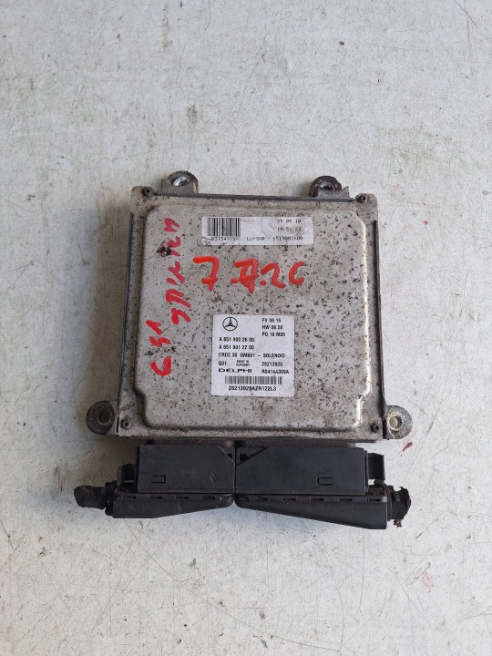MERCEDES computer control unit of the engine A6519002600 DELPHI A6519012200
