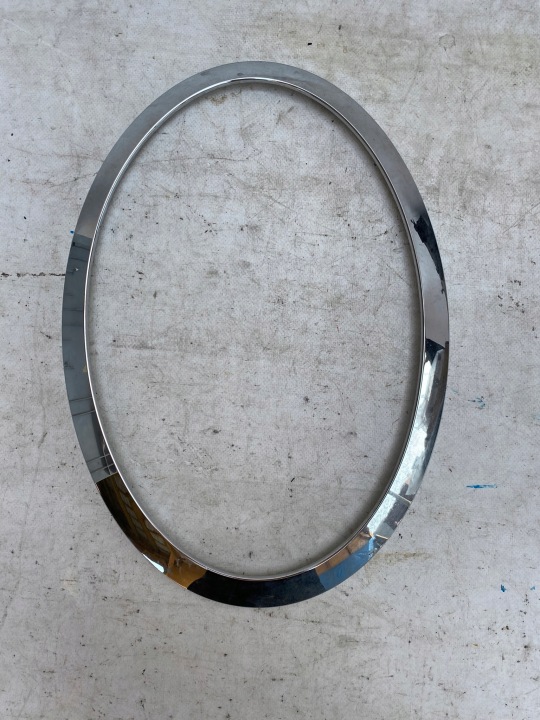 MINI COOPER III F55 F56 14- Châssis Anneau CHROM Feux phare Gauche Avant 7300631