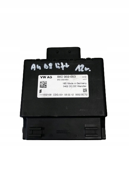 modul Bedienteil feszültség AUDI A4 B8 LIFT 8K0959663