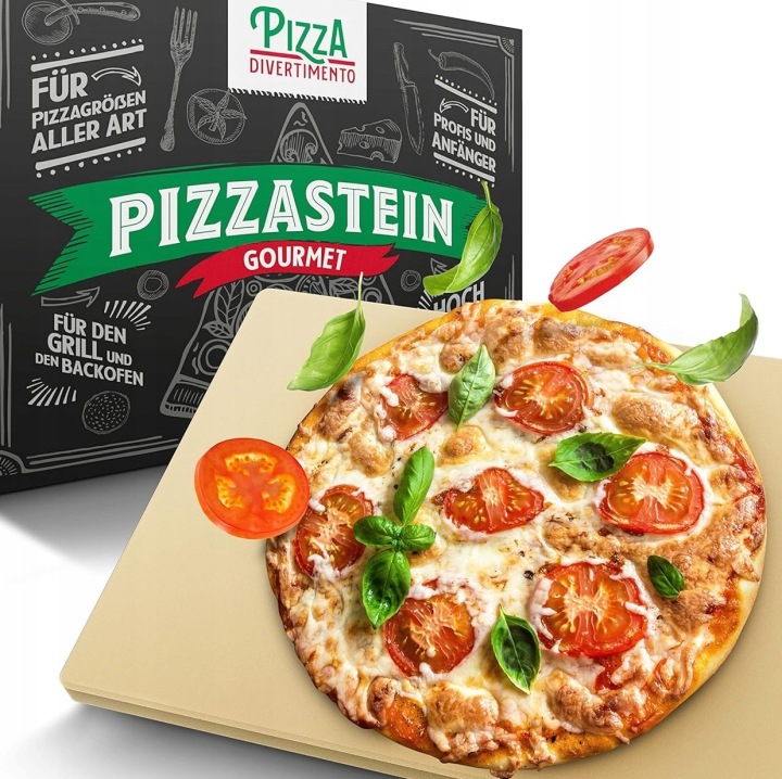 Kámen Na Pizzu Kordierit Obdélník 38X30CM Kamna Grilovací Pečení Pizza